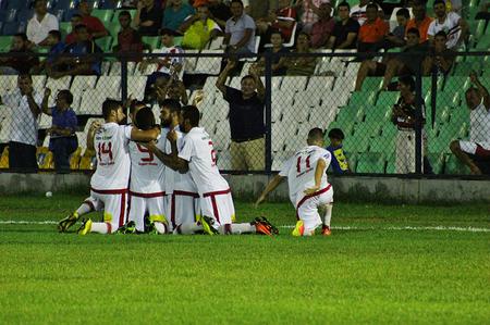 River comemora o gol