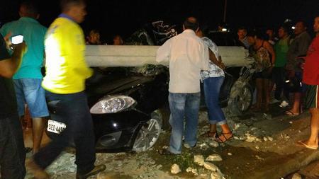 Acidente na Avenida Rio Poti