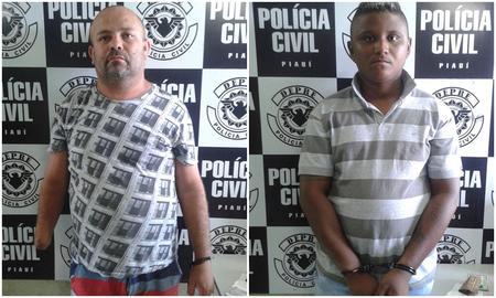 Manoel Alves dos Santos Filho e o filho Wallison Cavalcante da Silva