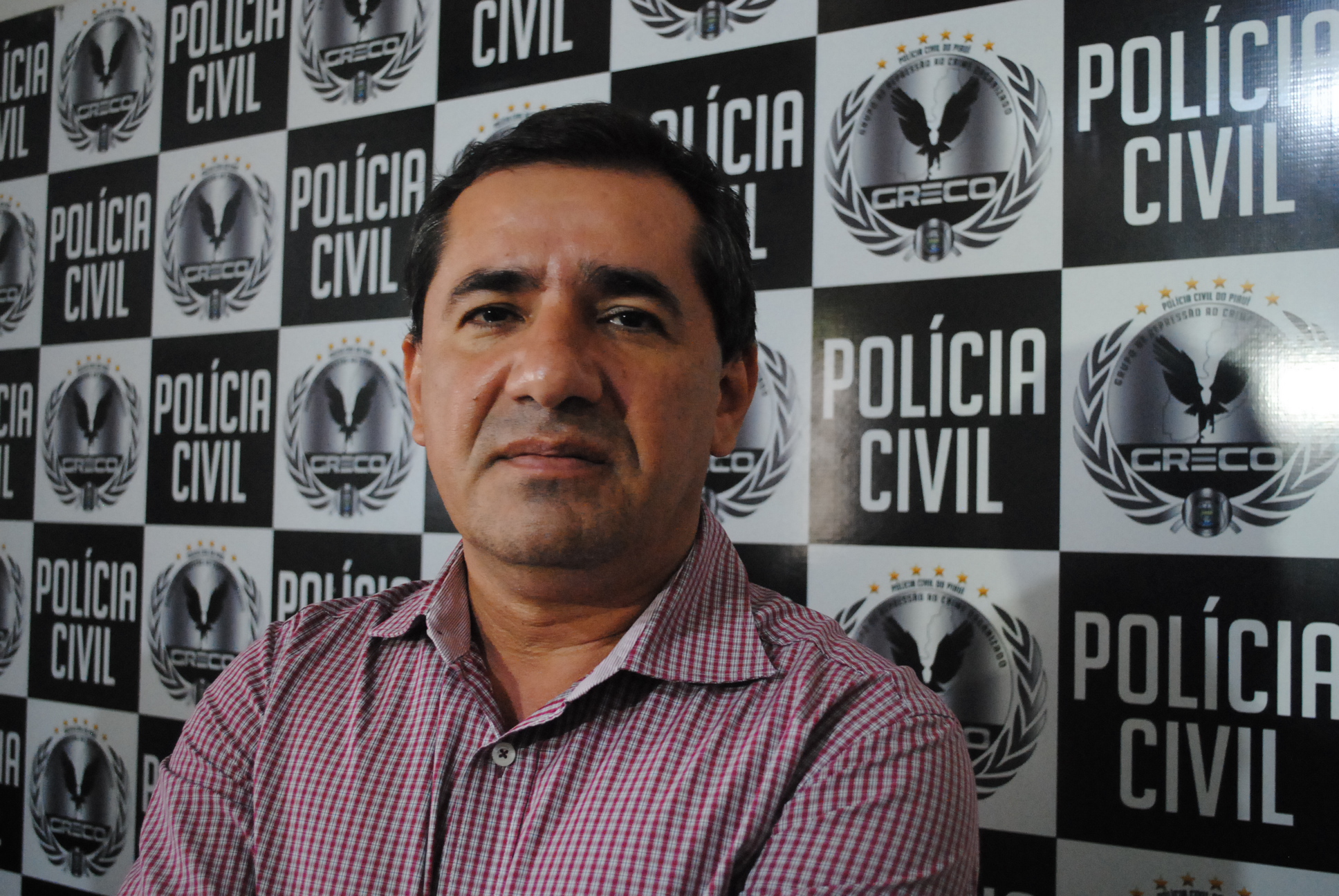 Delegado Willame Martins, comandante do GRECO