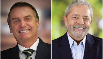 Jair Bolsonaro e Lula