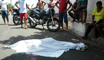 Paulo Cesar morto no bairro Buenos Aires