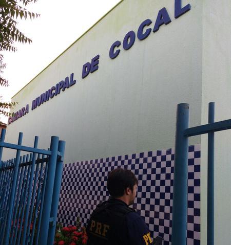 Diligências na Câmara Municipal de Cocal