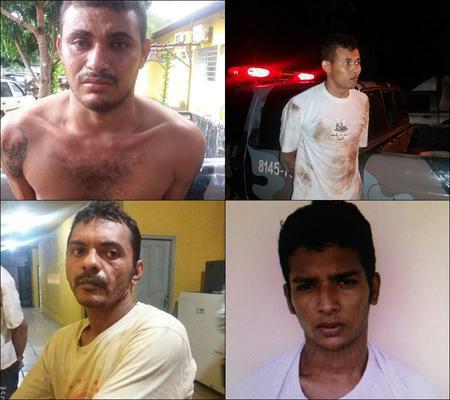 Quatro fugitivos da Penitenciária de Esperantina foram capturados nesta segunda (17)