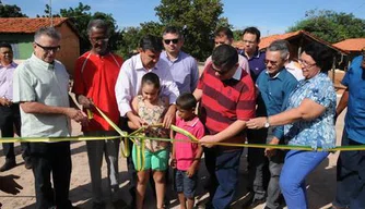 Wellington inaugura obras