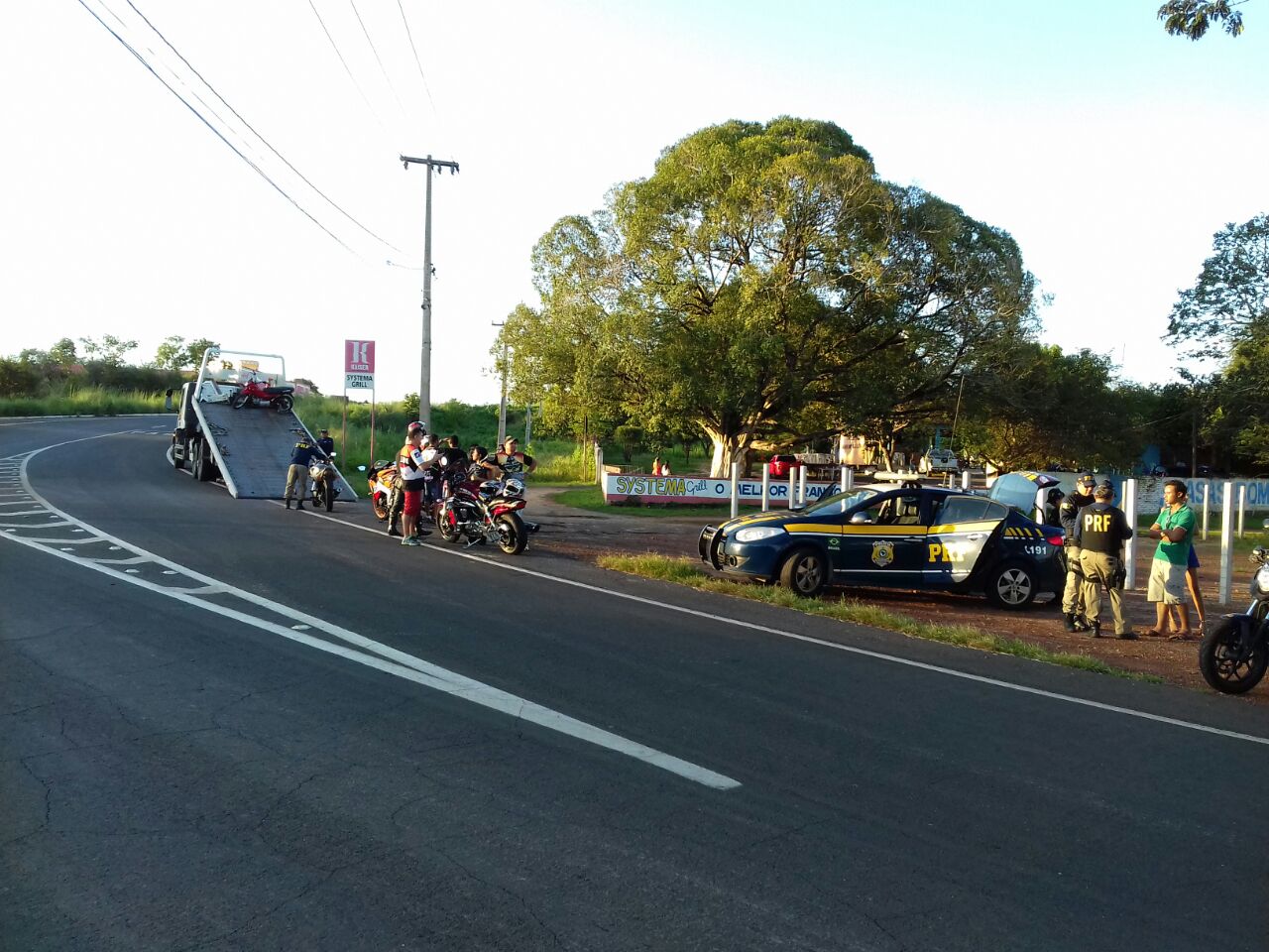 Motocicletas são apreendidas durante Operação Duas Rodas da PRF