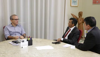 Reunião da Prefeitura de Teresina com a PRF