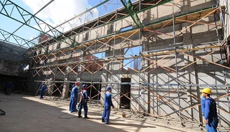 Obras do Centro de Convenções