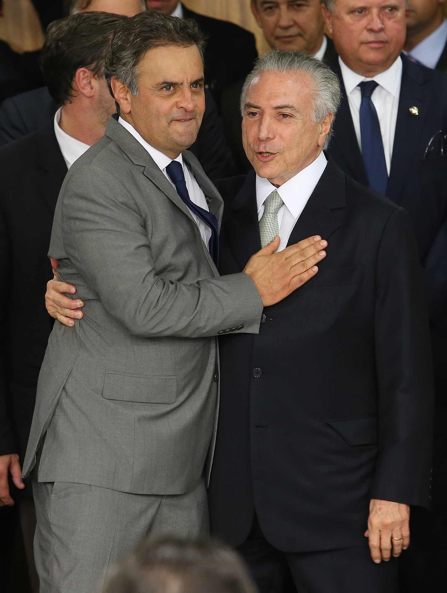 Temer e Aécio