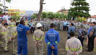 Operação da Eletrobras na zona sul de Teresina