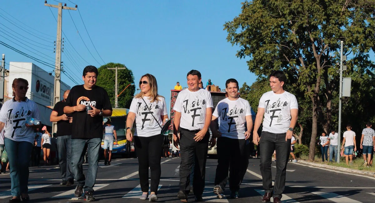 Autoridades na Marcha para Jesus