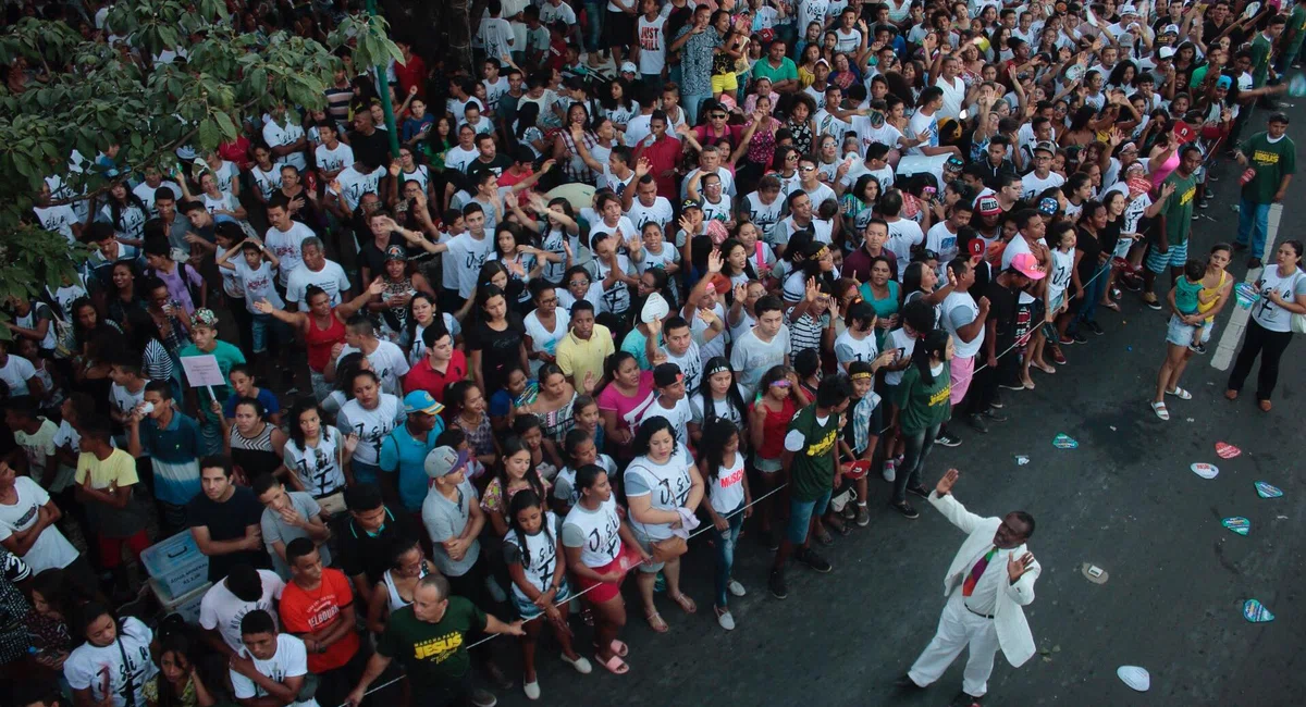 Concentração da Marcha para Jesus