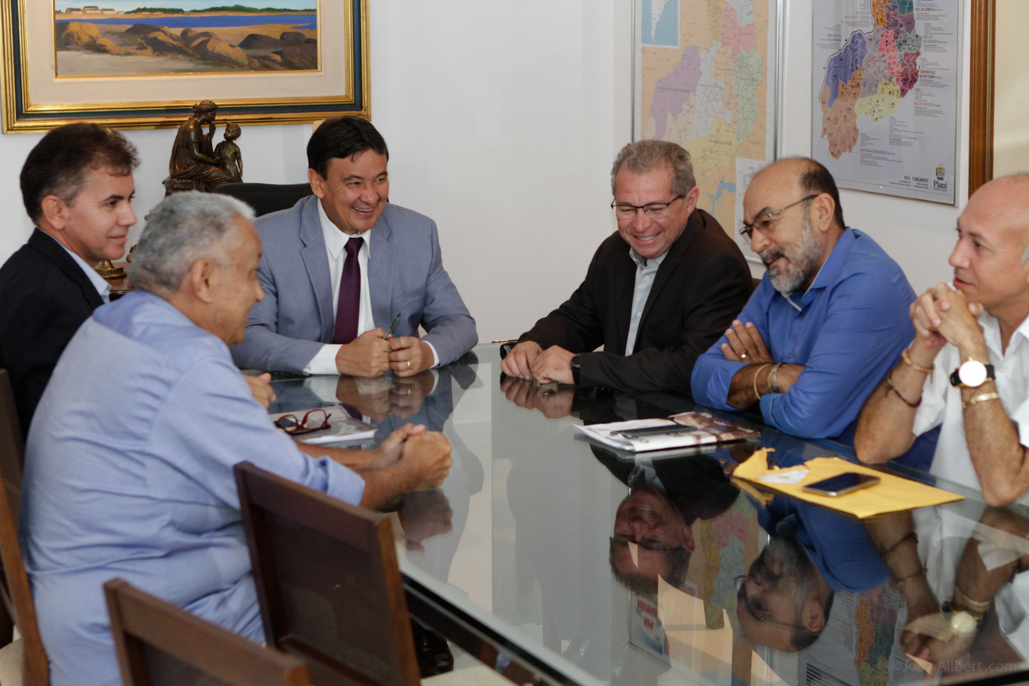 Reunião com Fundespi, FFP e Assis Carvalho