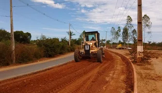 Obras da Avenida Josué de Moura Santos