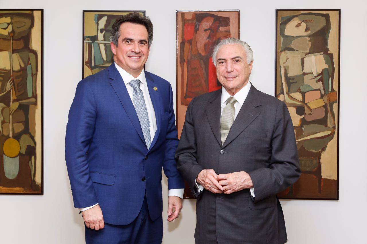 Ciro Nogueira e Michel Temer