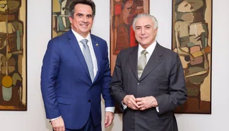 Ciro Nogueira e Michel Temer