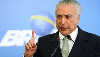 Presidente Michel Temer nega crise econômica no Brasil