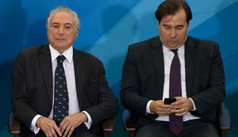 Michel Temer e Rodrigou Maia