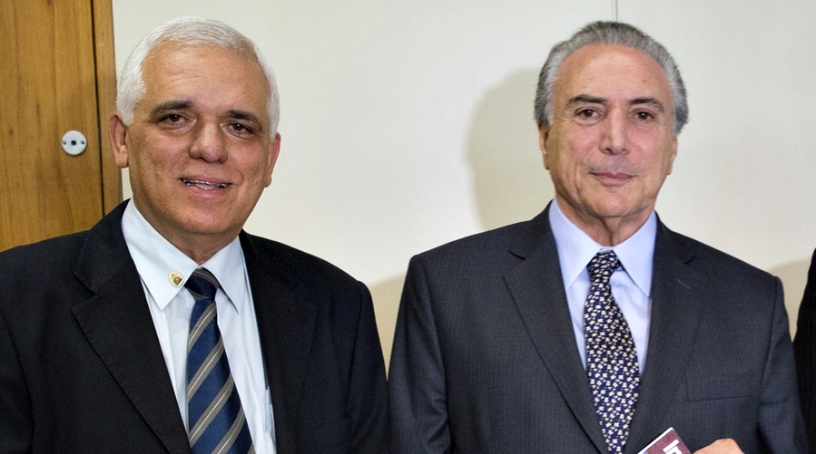 Themístocles Filho e Michel Temer