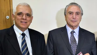 Themístocles Filho e Michel Temer