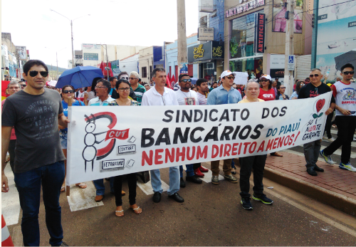 Manifestação dos Bancários