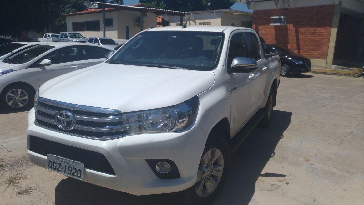 Hilux roubada foi recuperada em Parnaíba