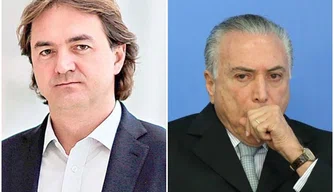 Dono da JBS, Joesley Batista, e o Presidente do Brasil, Michel Temer.