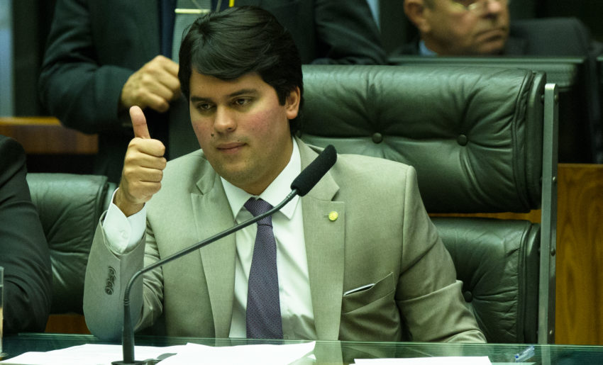 Presidente interino da Câmara dos Deputados, André Fufuca.