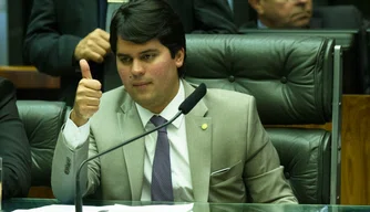 Presidente interino da Câmara dos Deputados, André Fufuca.