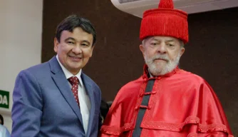 Lula e Wellington em Teresina na última semana