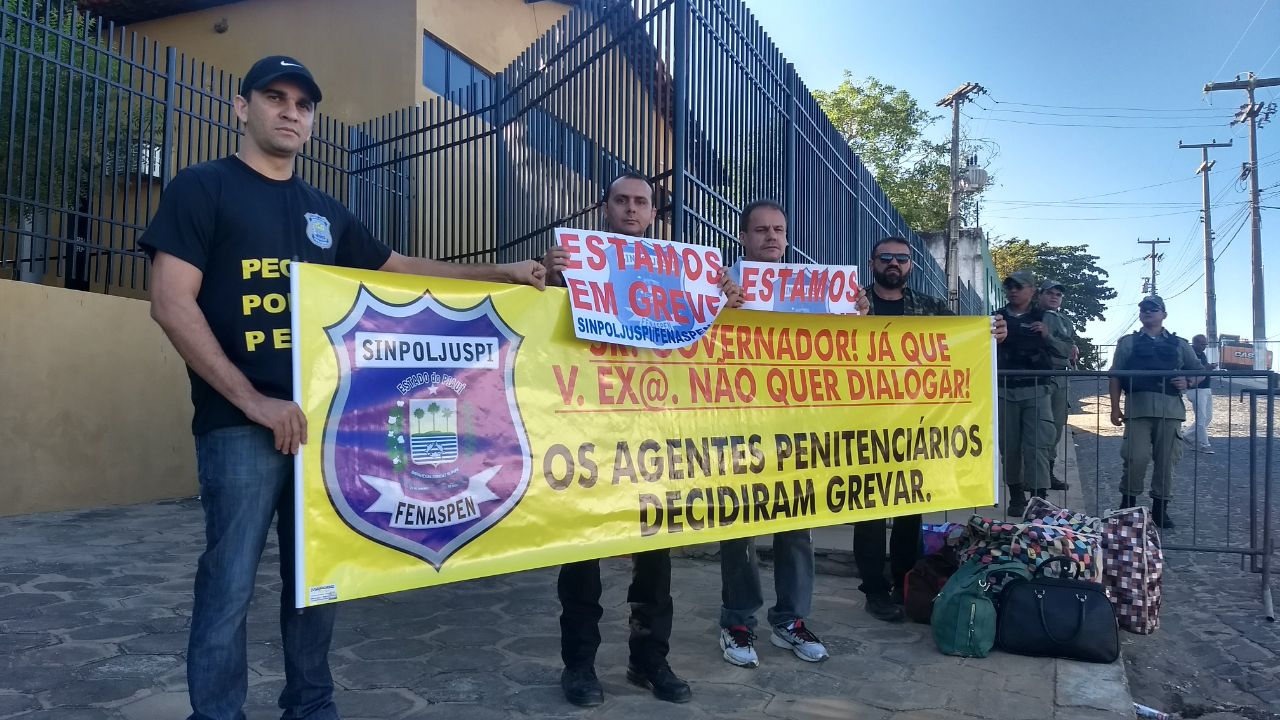 Greve dos agentes penitenciários inicia hoje (11)