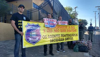 Greve dos agentes penitenciários inicia hoje (11)