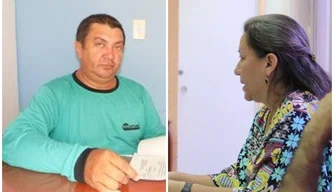 James Machado e Vilma Amorim