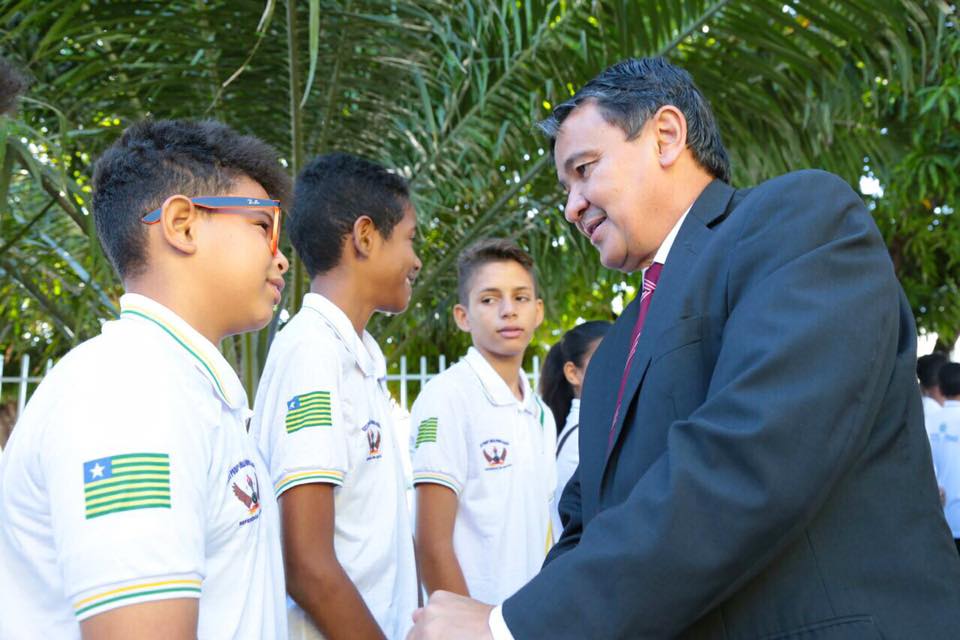 Wellington Dias diz que a Seduc tem realizado revisões presenciais em todo o estado.