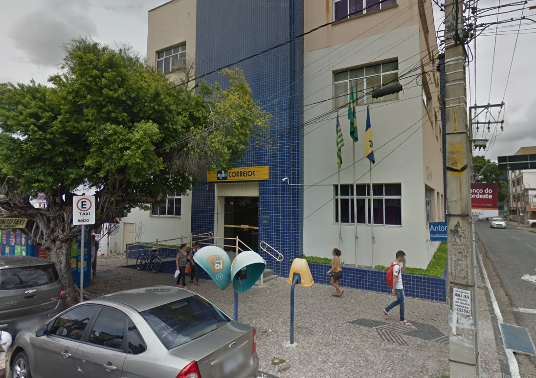 Agência dos correios no Centro de Teresina.