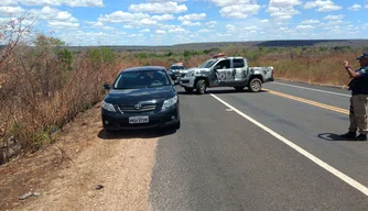 Veículo recuperado em Floriano