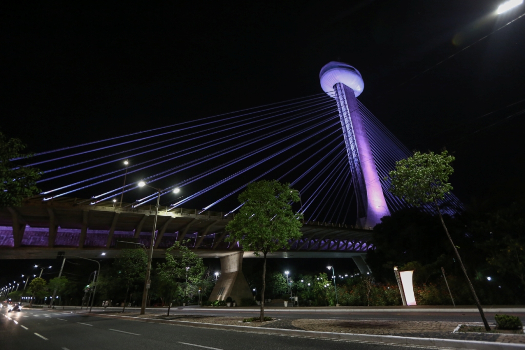 Ponte Estaiada na Av. Raul Lopes