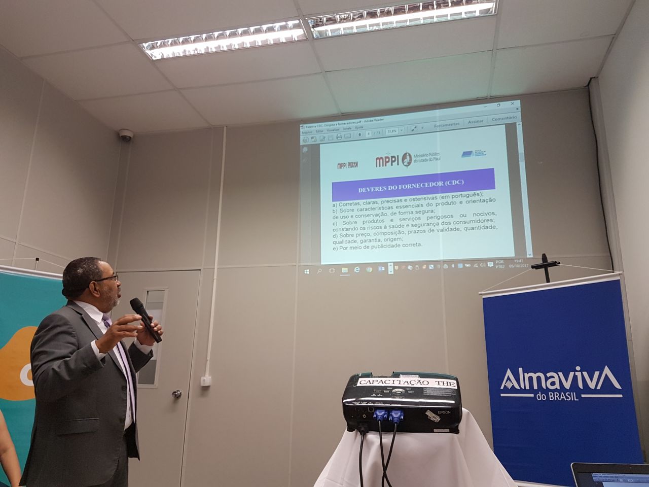 Promotor de Justiça Nivaldo Ribeiro, coordenador do Procon.