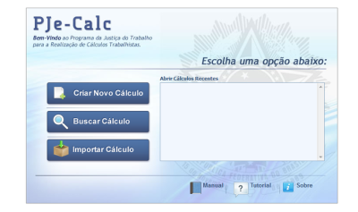 PJe-Calc Cidadão.