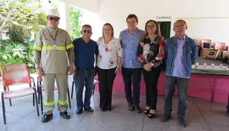 A caravana da Eletrobras também passou pela escola José Narciso Rocha, no centro de Piripiri.