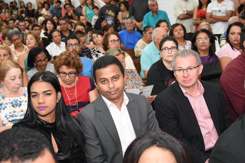 Deputado Assis Carvalho e o diretor geral do Instituto das Águas, Francisco Costa.