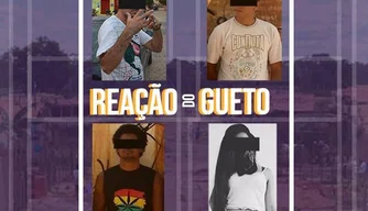 Grupo de rap Reação do Gueto.