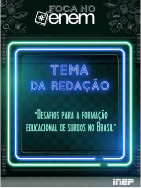 Tema redação Enem 2017.