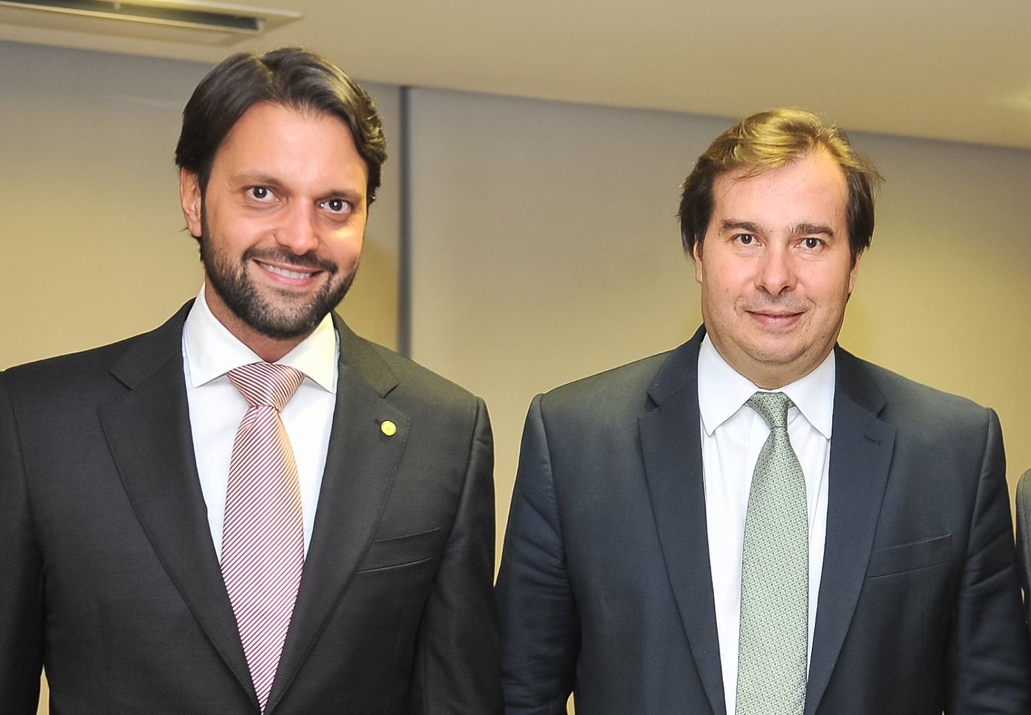 Alexandre Baldy e Rodrigo Maia