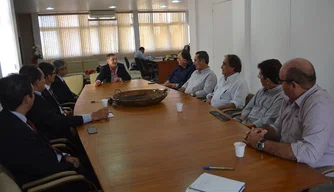 Em visita a Mão Santa, diretores do Banco do Brasil comunicam a liberação dos recursos.