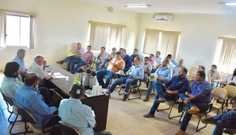 Reunião entre produtores do cerrado e Faepi.