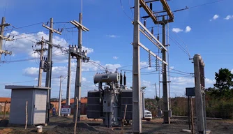 Subestação da Eletrobras na zona leste de Teresina.