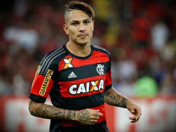 Jogador de futebol Paolo Guerrero.