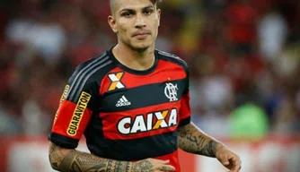 Jogador de futebol Paolo Guerrero.