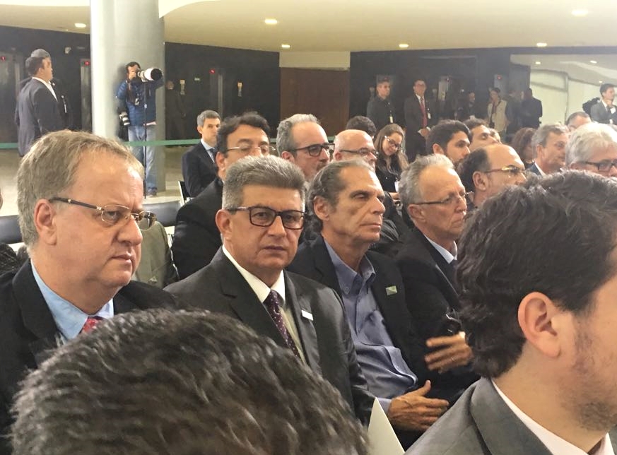 Zé Filho em reunião com Temer